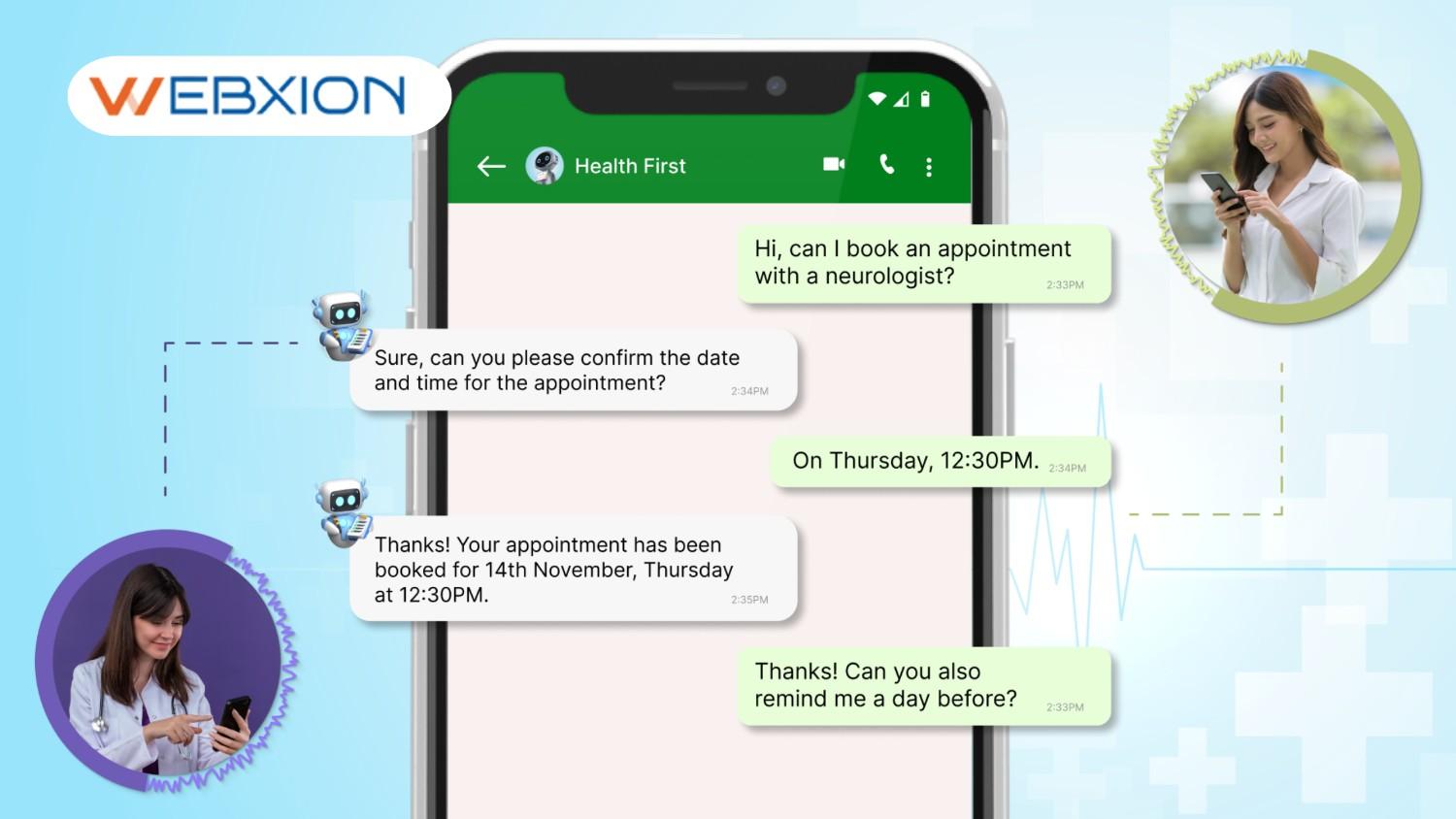 WhatsApp Business Platform for Healthcare Industry