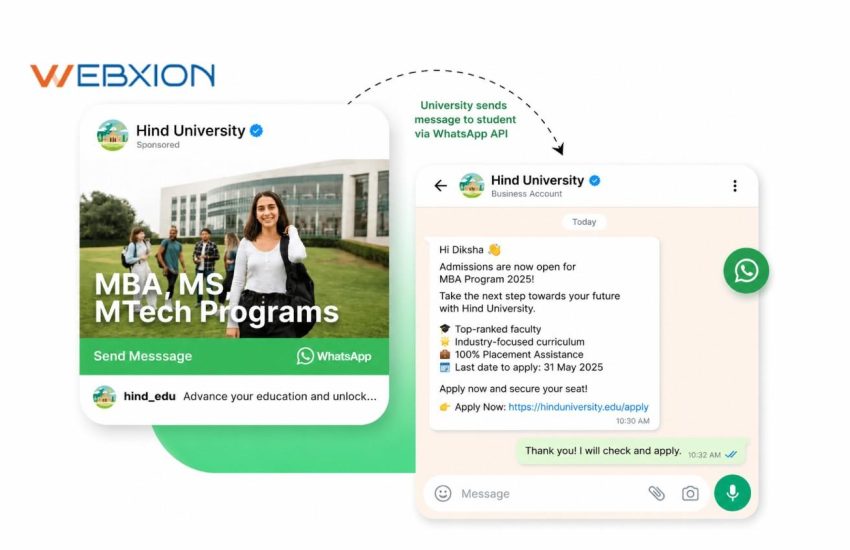 How Colleges Use WhatsApp API to Increase Student Admissions