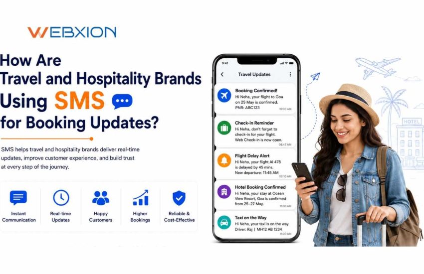 How Are Travel and Hospitality Brands Using SMS for Booking Updates