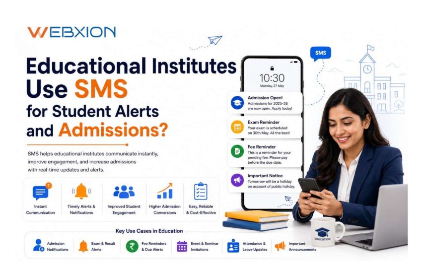 How Do Educational Institutes Use SMS for Student Alerts and Admissions
