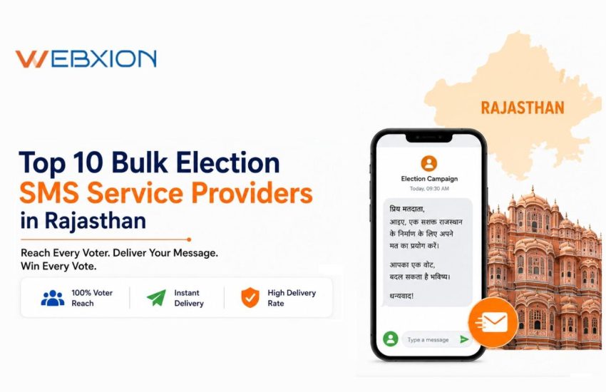 Top 10 Bulk Election SMS Service Providers in Rajasthan