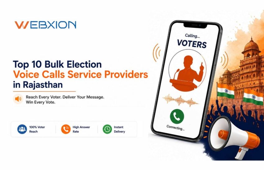 Top 10 Bulk Election Voice Calls Service Providers in Rajasthan
