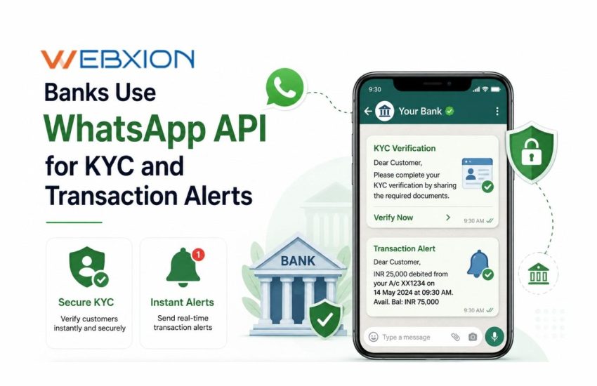 How Banks Use WhatsApp API for KYC and Transaction Alerts