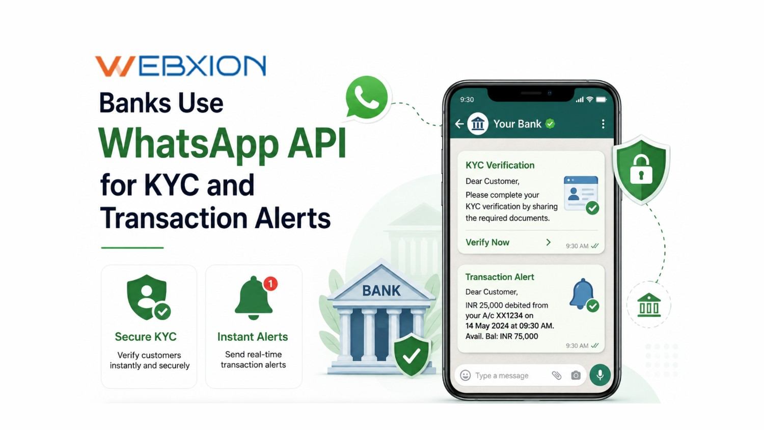 How Banks Use WhatsApp API for KYC and Transaction Alerts
