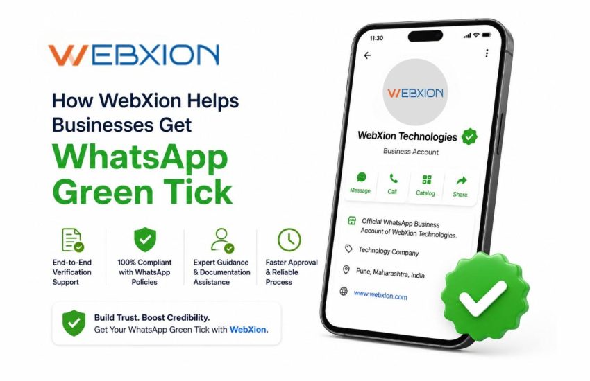 How WebXion Helps Businesses Get WhatsApp Green Tick Verification