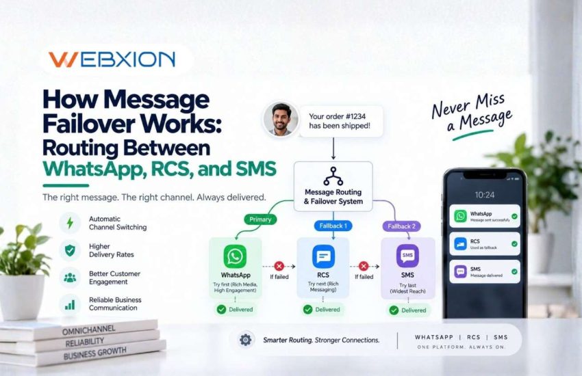 How Message Failover Works Routing Between WhatsApp RCS and SMS