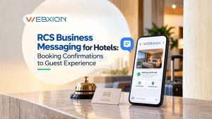 RCS Business Messaging for Hotels Booking Confirmations to Guest Experience