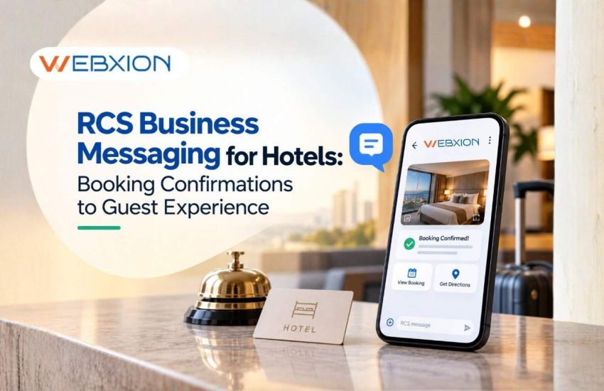 RCS Business Messaging for Hotels Booking Confirmations to Guest Experience