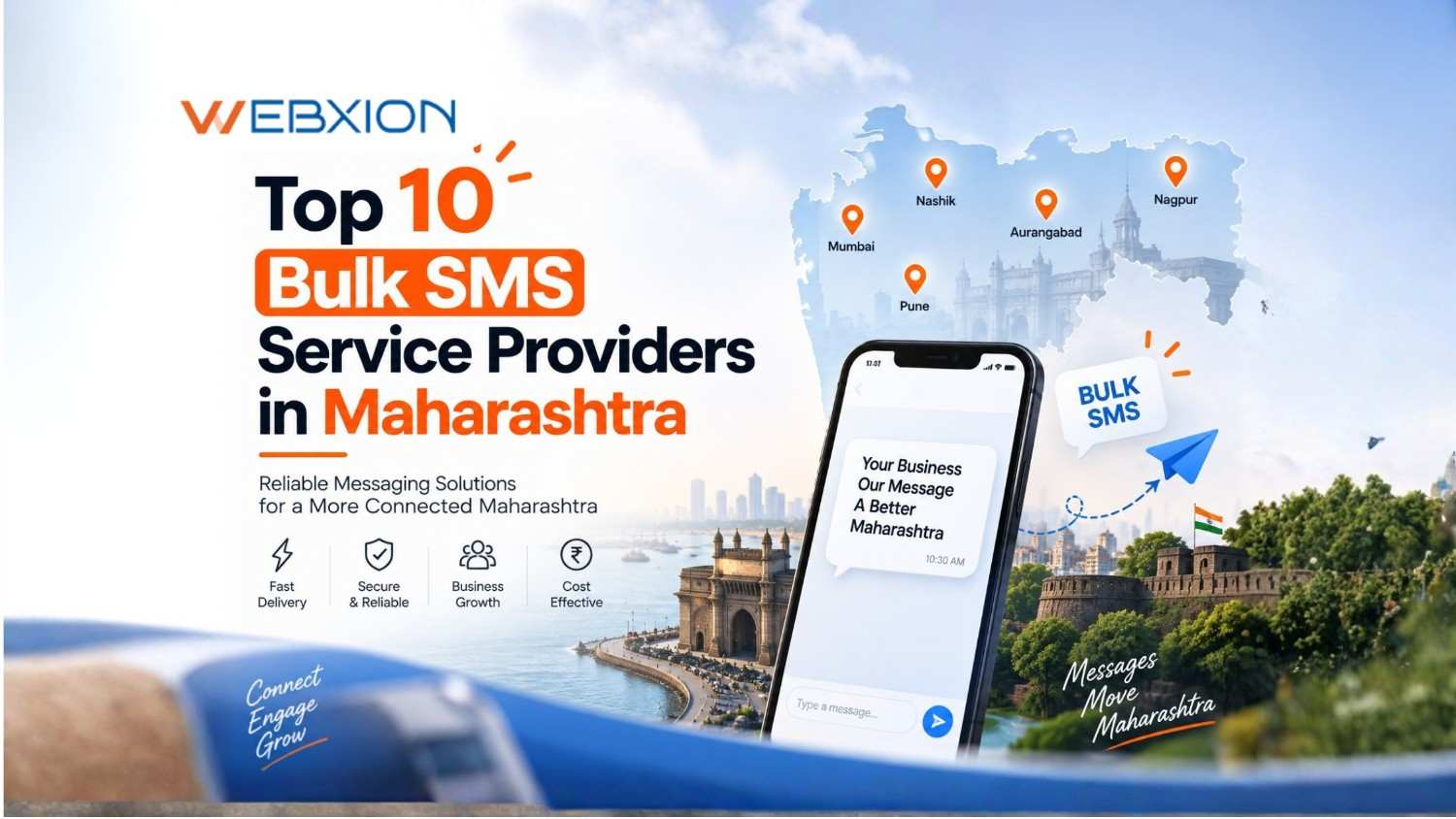 Top 10 Bulk SMS Service Providers in Maharashtra 2026