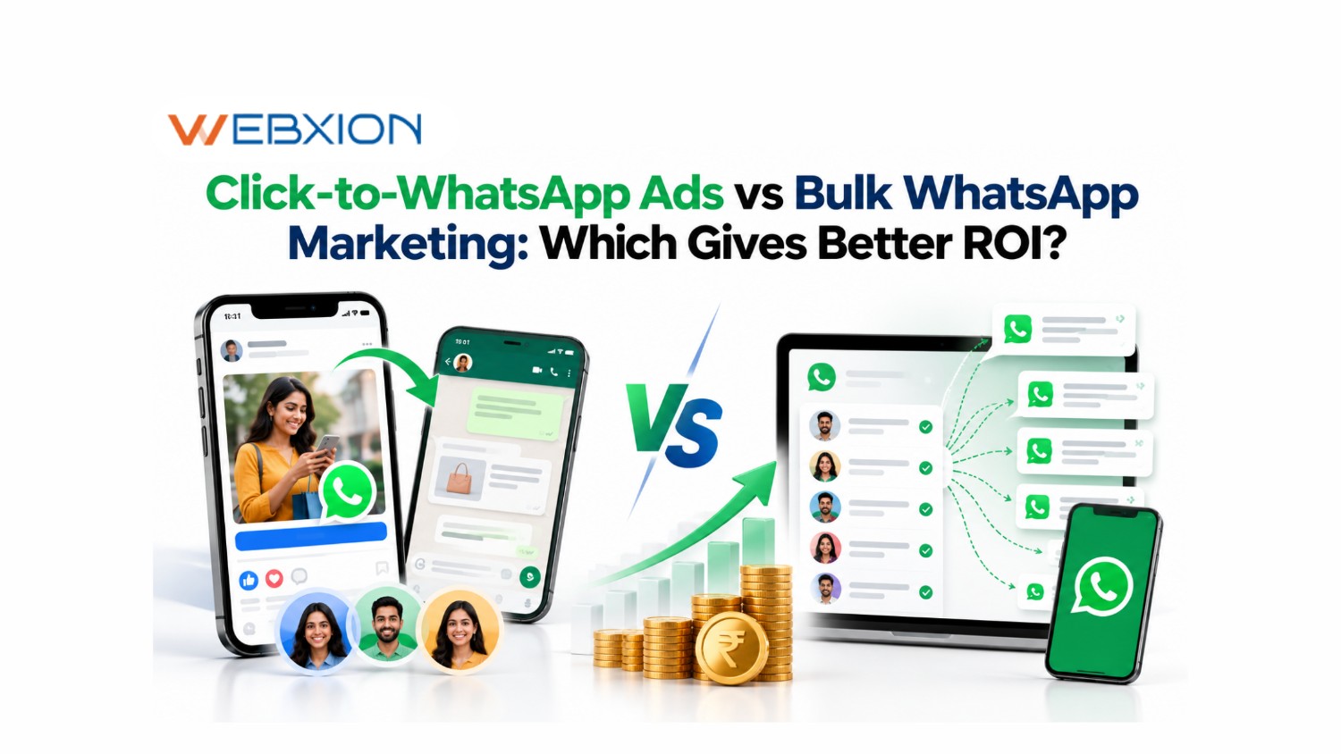 Click to WhatsApp Ads vs Bulk WhatsApp Marketing